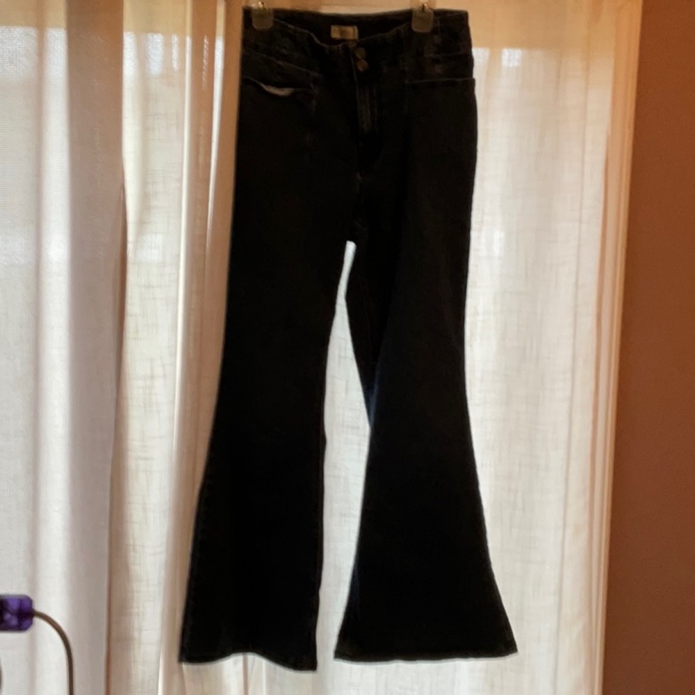 Women's Blue Flared Jeans
